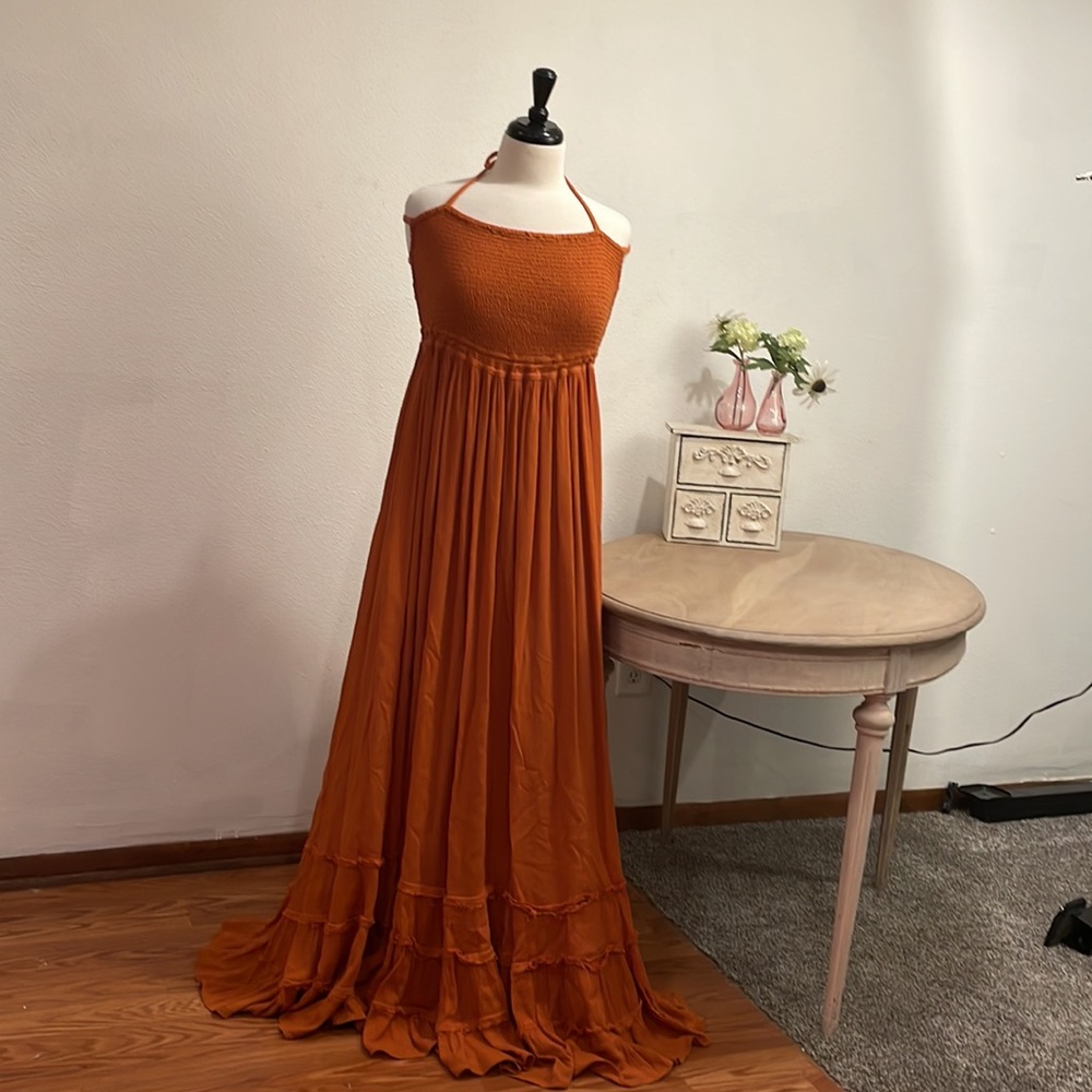 FREE PEOPLE Extratropical maxi dress - worn once   Large